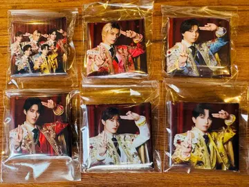 M!LK 한정판 캡슐 토이 스퀘어 캔뱃지 컴플리트 세트