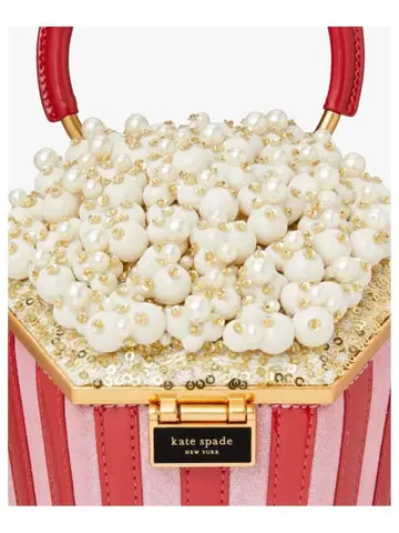 왓츠 팝핑 엠벨리쉬드 3D 크로스바디 팝콘