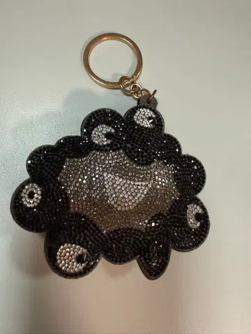 EXPO 2025 블랙 미야쿠미야쿠 반짝이 키링