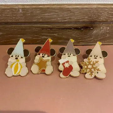 리루린린 핀 배지 4개 세트