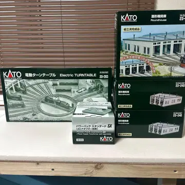 KATO 전동 턴테이블, 부채꼴 기관고, 파워팩