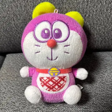 도라키즈 한정판 봉제 인형 마메도라 도레미 도라에몽 키링