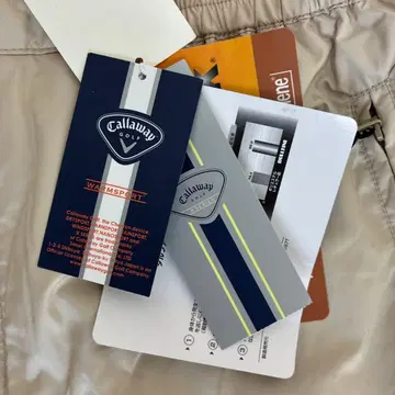 [택 포함] 방한 팬츠 Callaway 웜 스포츠 베이지