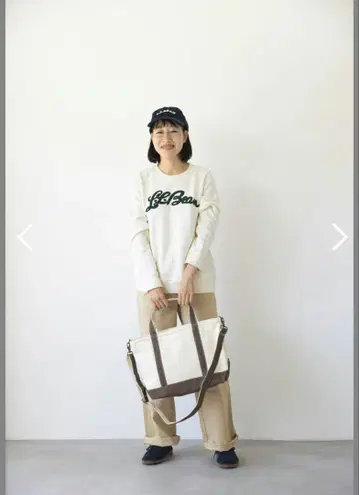 L.L.Bean 토트백 숄더 스트랩 미디엄