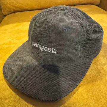 patagonia 다크 그레이 코듀로이 캡
