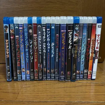 마블 영화 블루레이 세트 20개