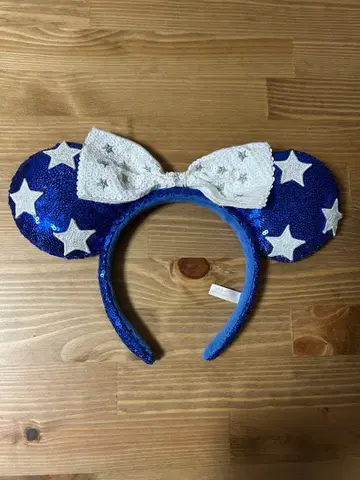 디즈니 머리띠 스팽글 별