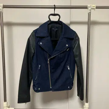 Mercury Lux 라이더 자켓 F 네이비/블랙