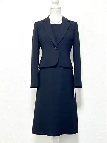 새상품 워셔블 LILYBURN 도쿄 소와르/블랙 포멀 수트 7호