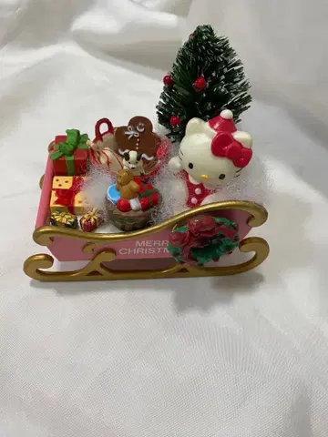 [레어 헤이세이 당시 물건] 헬로키티 크리스마스 오르골
