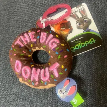 새상품 영화 주토피아2 도넛 키링 마스코트 주디 극장 굿즈