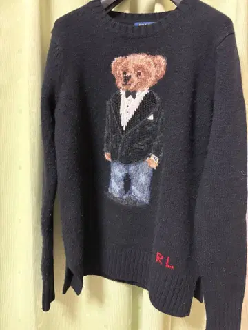 랄프 로렌 베어 니트