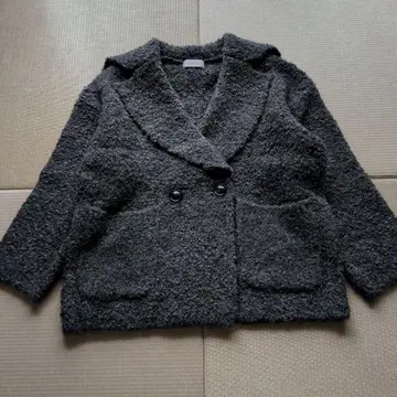 [RIVE DROITE] 보아라이크 가디건 차콜 그레이