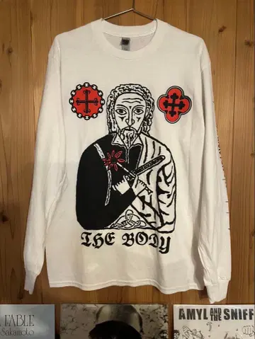 [새상품급] The Body 롱 슬리브 T셔츠/M사이즈