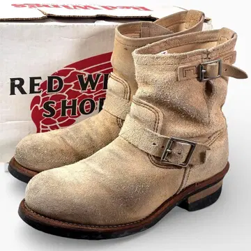 레드윙 8 26 2965 엔지니어 부츠 러프 아웃 스틸토