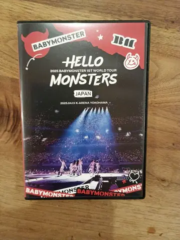 BABYMONSTER 2025 1ST WORLD TOUR blu-ray