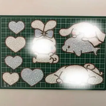 데코 부채 부채 데코 데코 부품 8세트