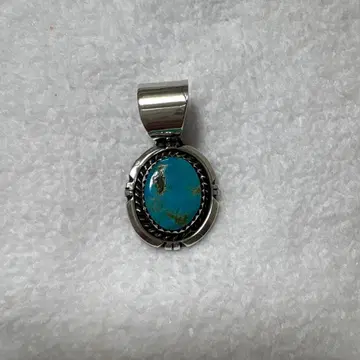 터콰이즈 실버 펜던트