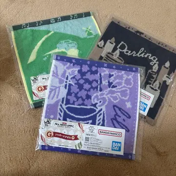 미세스 그린애플 제일복권 자카드 타월 3세트