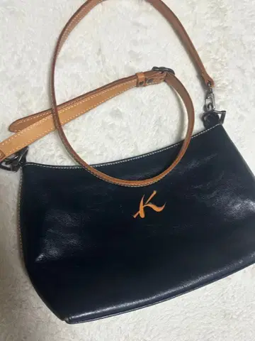 키타무라 가죽 숄더백