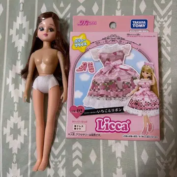 [ 미사용 ] Licca 리카짱 인형 본체 드레스 포함