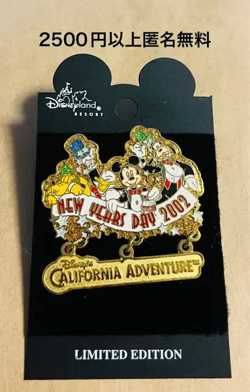 3375. 해외 디즈니 어드벤처 핀 뉴이어 데이 2002 미키