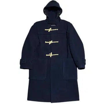 명작 GLOVERALL 영국제 MONTY 더플 코트 네이비 M 사이즈