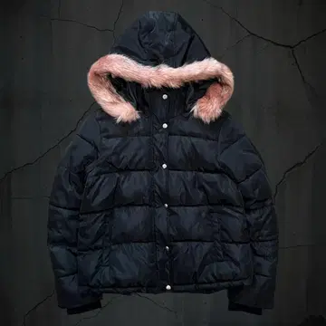 짧은 기장 퍼 재킷 n2b 타입 ma-1 y2k 그런지 블랙