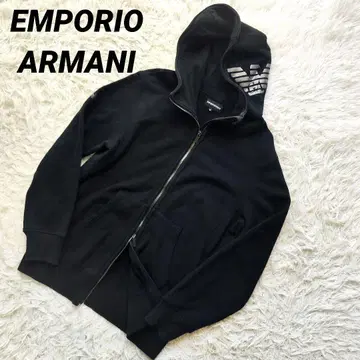 [인기] 엠포리오 아르마니 집업 후드티 후드 로고 XL 상당