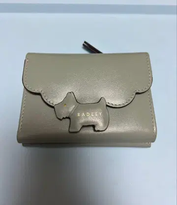 RADLEY 블루 그레이 스카이블루 3단 폴더형 지갑 스코티시 테리어