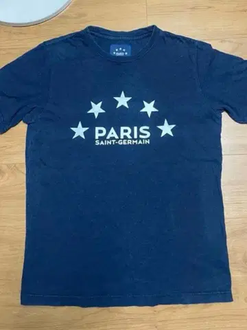 EDIFICE 파리 생제르맹 티셔츠 네이비