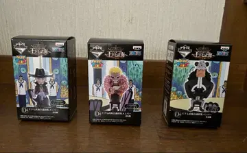 제일복권 D상 피규어 컬렉션 원피스 ~ 왕하 칠무해 3체 세트