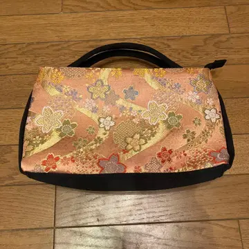 21일까지! 일본 의류용 백 꽃무늬 자수