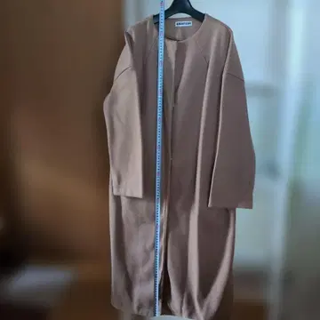 AIMINFUSHI 브라운 롱 코트