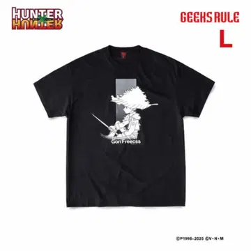 HUNTER x HUNTER GEEKS RULE T셔츠 L 곤 gon