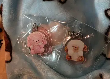 죠세마루 POP UP 그리기 전시회 아크릴 키링 딸기 우유 라떼