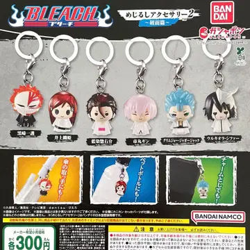 블리치 메지루시 액세서리 2~파면편~전 6종 컴플리트