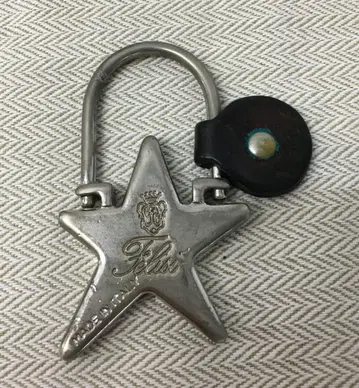 페리지 스타 실버 키링 키링 약간의 흠집 스크래치 있음