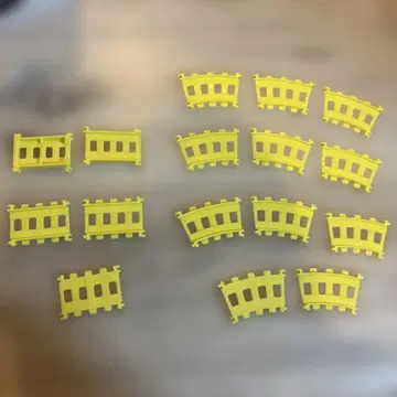 호빵맨 캐릭터 레일 직선 레일 곡선 레일 다리 건널목 가챠