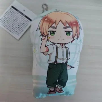 라운드원 한정판 헤타리아 쿠션 키링 영국