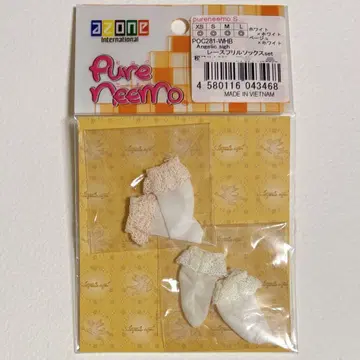 아존 AZONE 퓨어니모용 레이스 프릴 삭스 양말