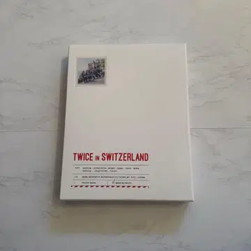 TWICE in SWITZERLAND DVD 세트