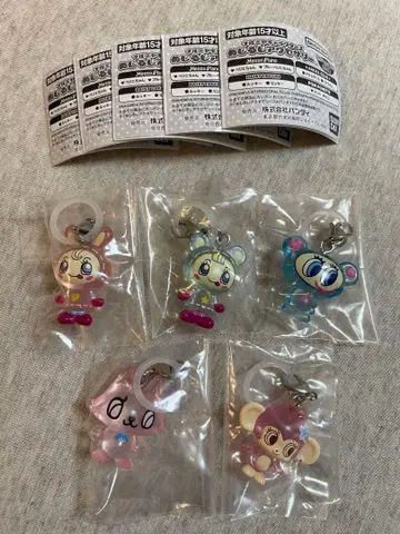 나루미야 캐릭터 메지루시 액세서리 미사용 새상품 5개 세트