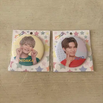 ACEes 우키쇼 히다카 나스 유토 캔뱃지 2개 세트