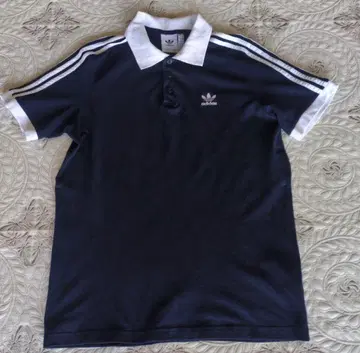아디다스 오리지널스 피케 셔츠 네이비 XL