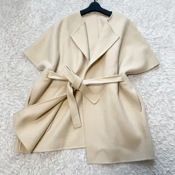 24AW 스터링 루어 울 리버 판초 베이지