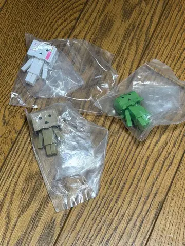 단보 피규어 3체 세트 철도 컨테이너