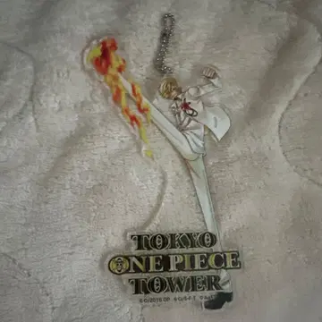 상디 아크릴 키링 도쿄 원피스 타워