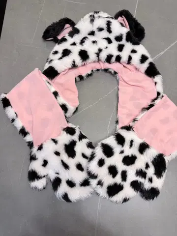 101마리 강아지 팬캡 모자 장갑 포함