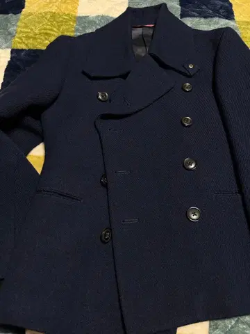 폴스미스 울 코트 네이비 S 사이즈